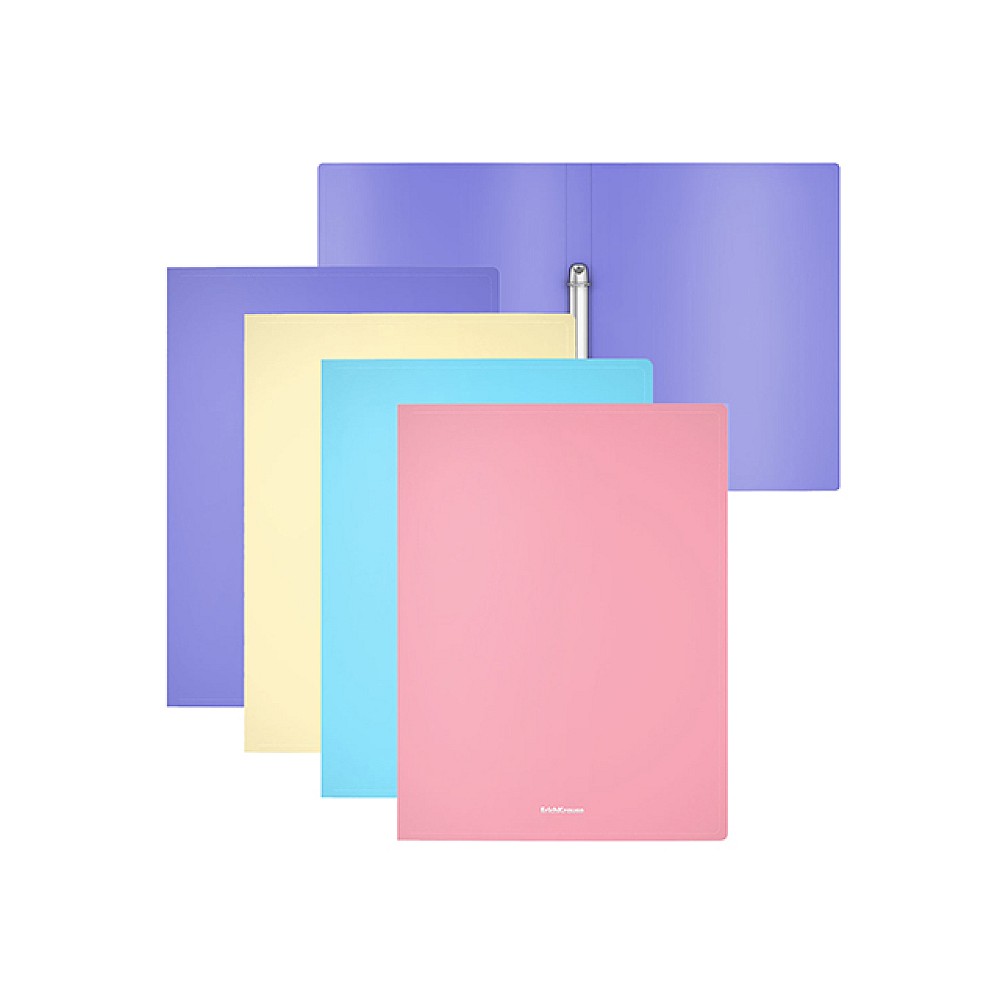  Mapa A4 cu 2 inele, 24 mm, ErichKrause Matt Pastel