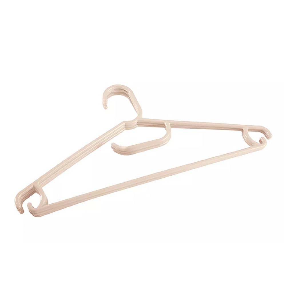 Set umerase pentru haine usoare marimea 48, 3 buc, bej