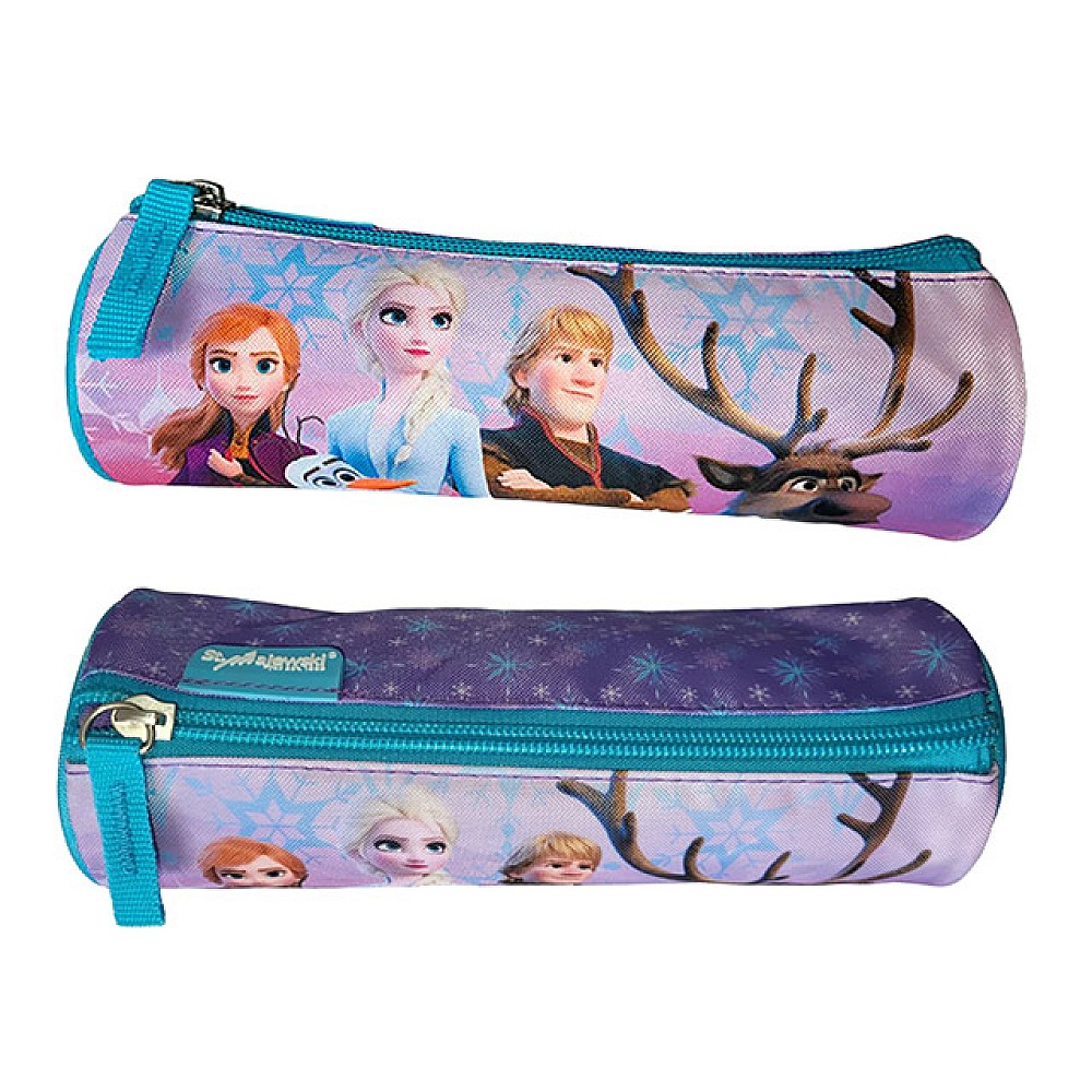 Penar cilindric 21X7.5cm Bambino Frozen, textil