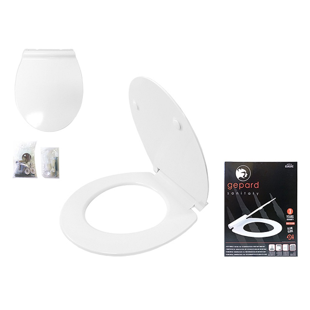 Capac pentru closet Gepard 45.4X37cm, duroplast