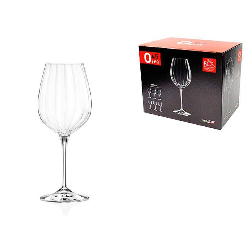Set 6 pahare pentru vin OptiQ, 450ml