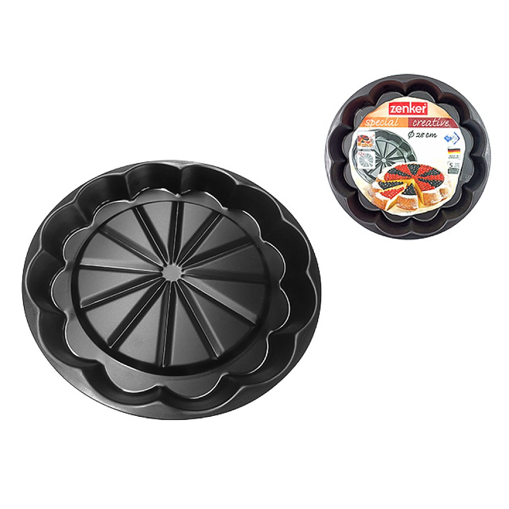 Forma pentru copt cu marcaj de portionare Zenker Special D28.5cm, antiardere