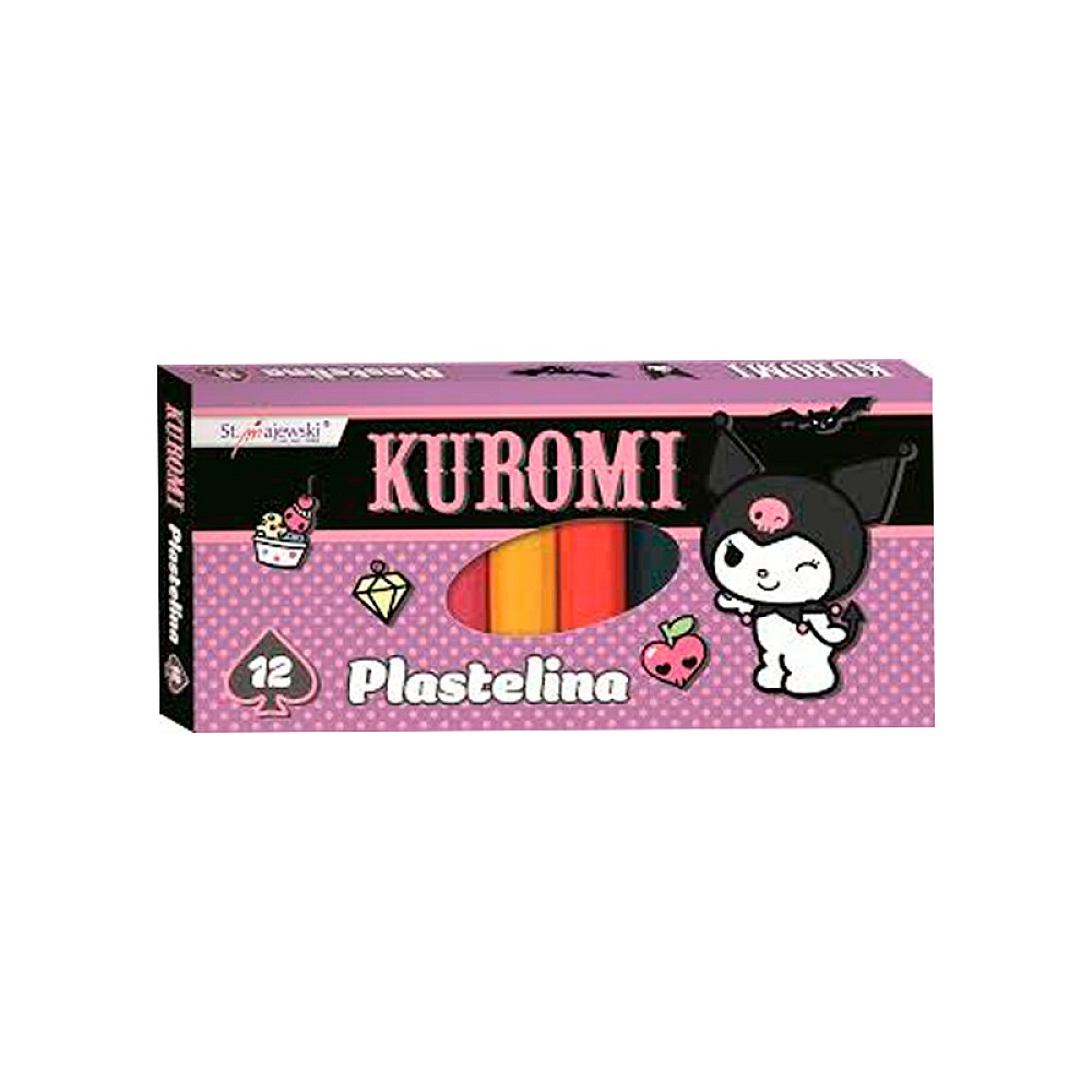 Plastelina Bambino Kuromi 12 buc