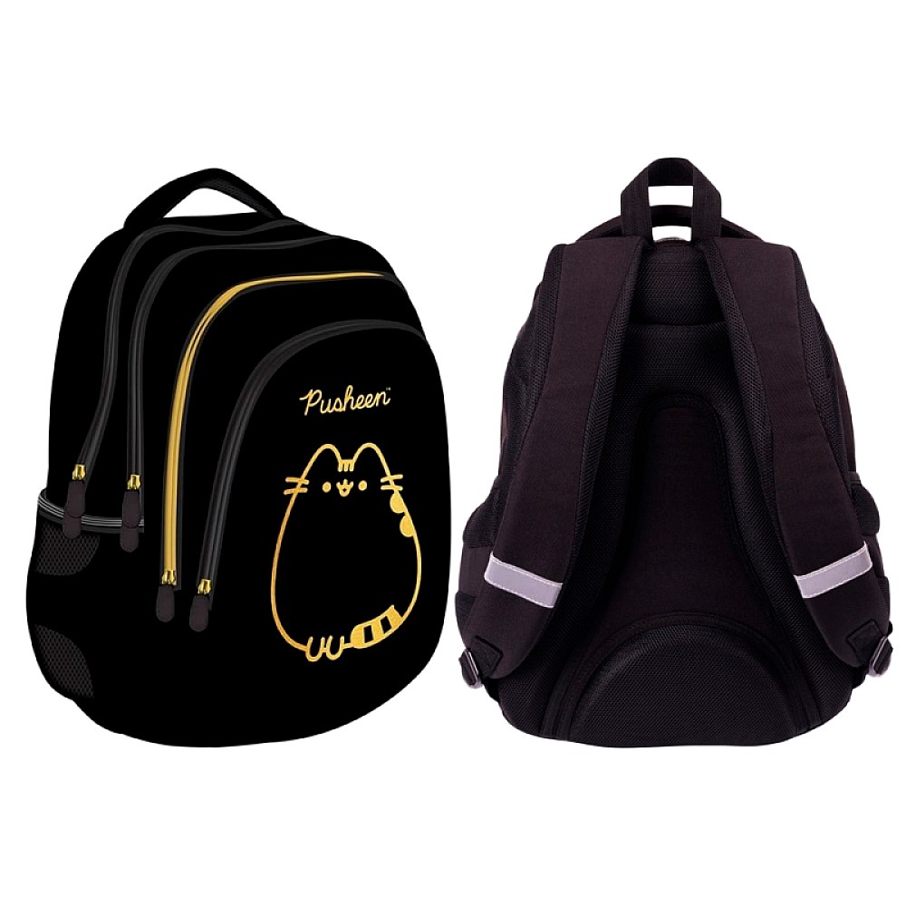 Ghiozdan scolar Pusheen Gold 31X22X42 cm