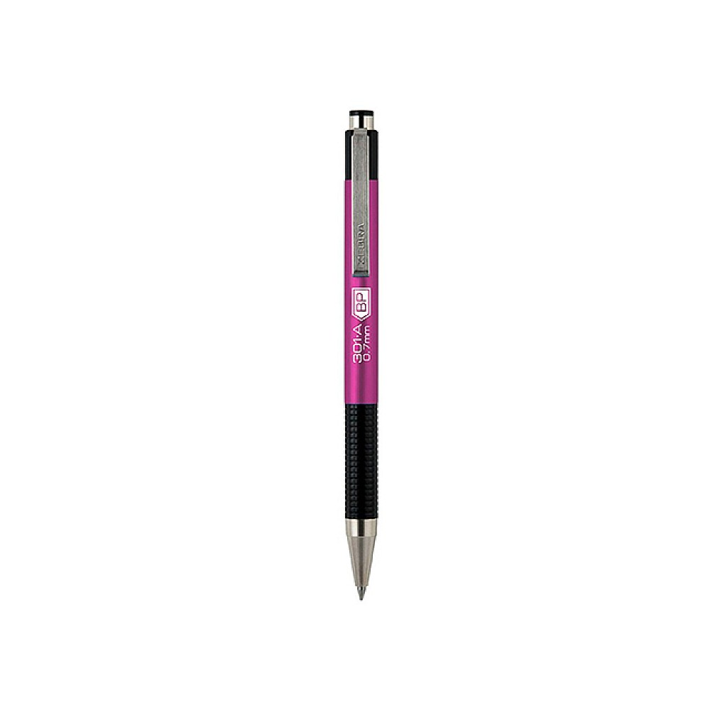 Pix cu bila Zebra F301A Pink , 0.7 mm, albastru