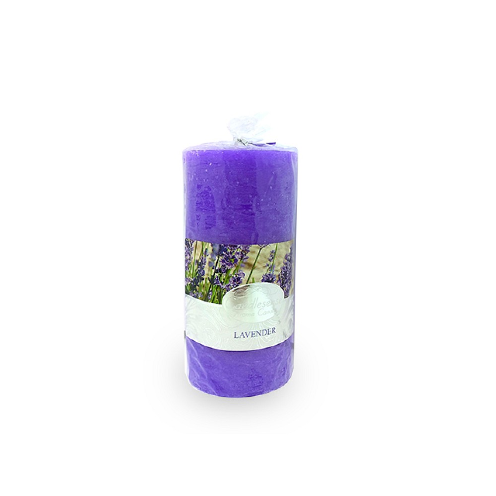 Lumanare aromatizata Decor 14X7cm, 60ore, Lavanda