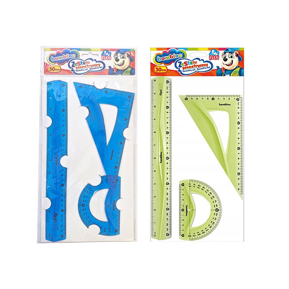 Set geometric 3buc, 30cm Bambino