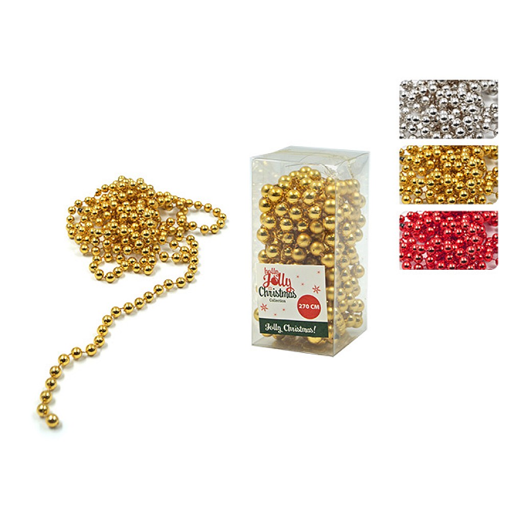 Margele decorative 2.7mX0.8cm, culori deferite