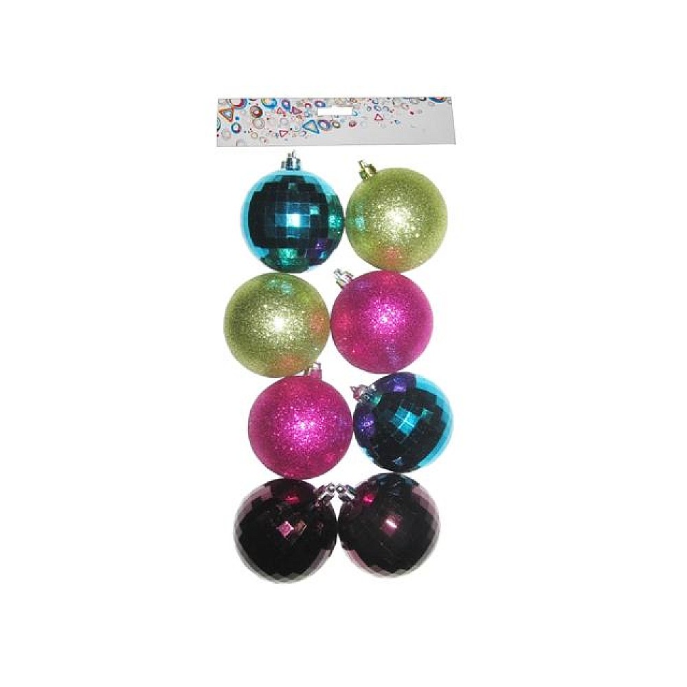 Set globuri pentru brad 8buc 