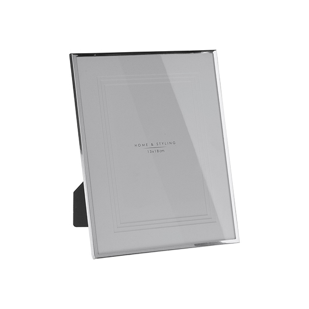 Rama foto aluminiu 13Х18cm, argintie