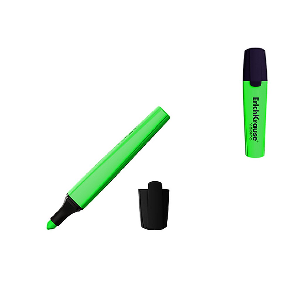 Textmarker ErichKrause Visioline V-12, verde