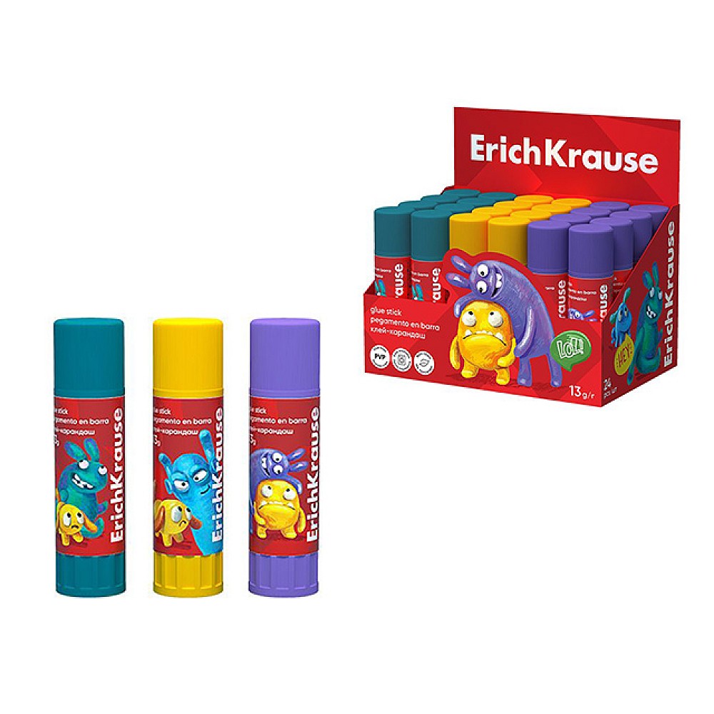 Lipici solid tip creion ErichKrause EasyStick Jolly, 8g