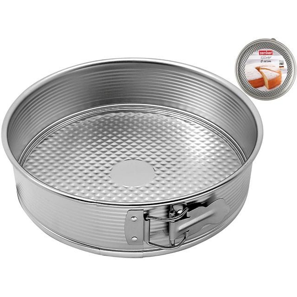 Forma pentru copt demontabila Zenker Silver D28cm, antiardere