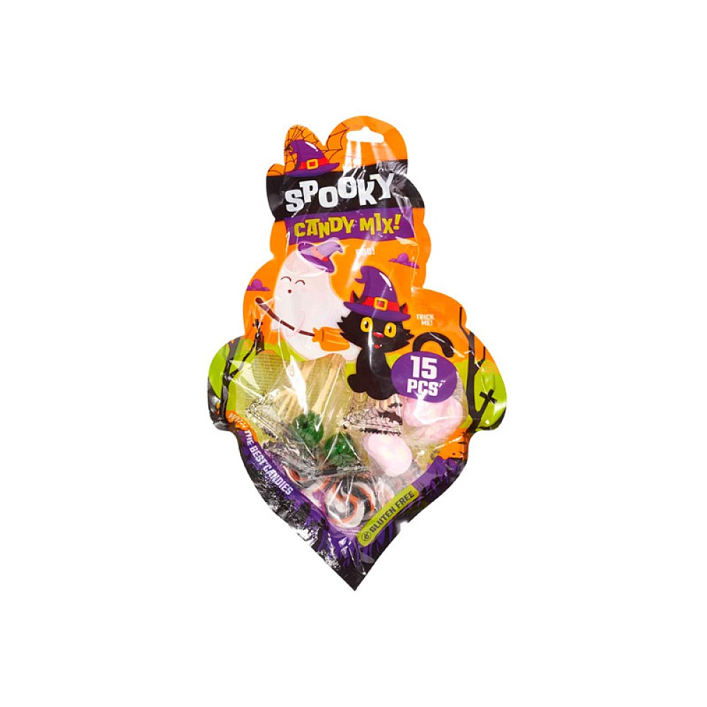 Set bomboane Becky's Spooky Candy Mix 15buc 130g(caramela, marshmallow)