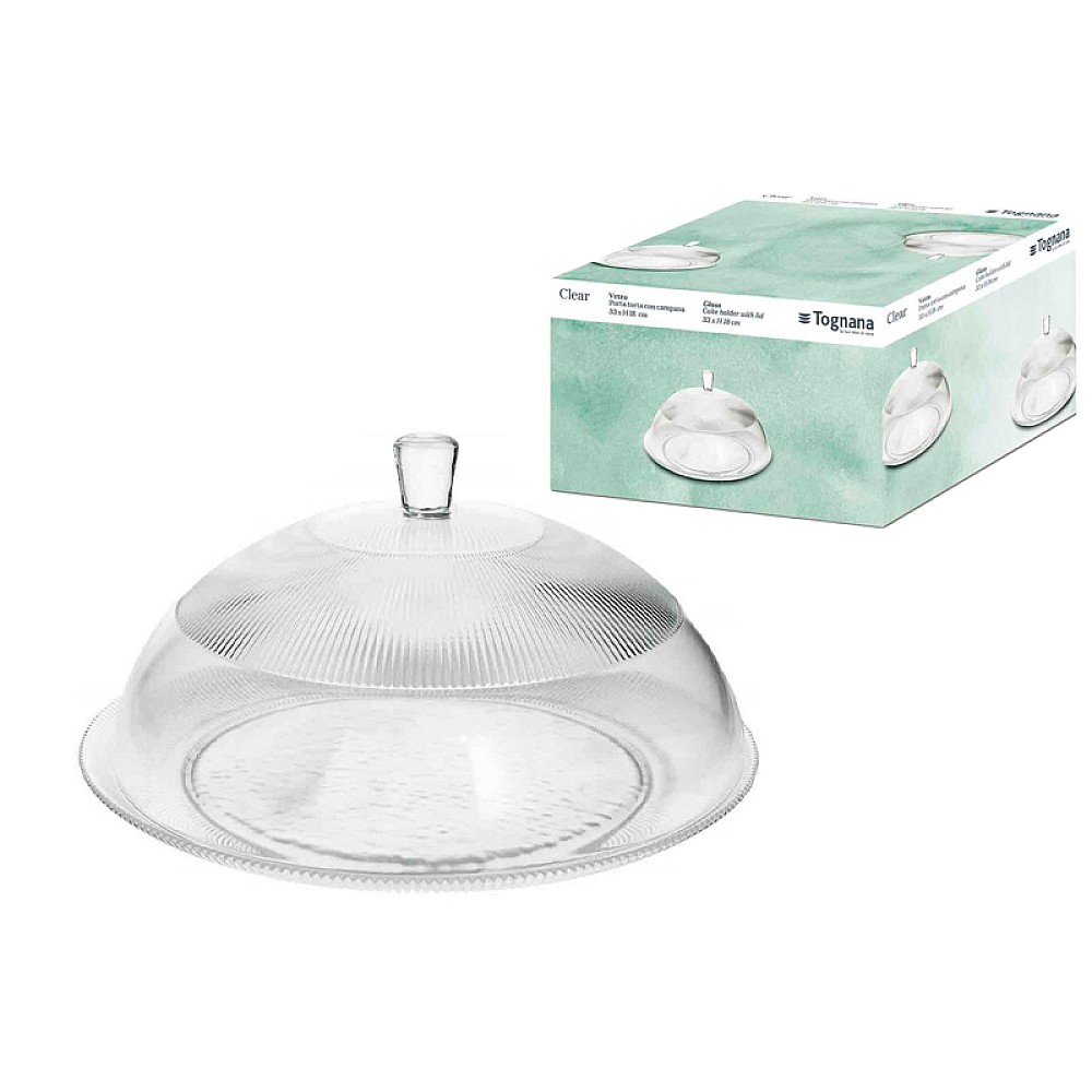 Platou cu capac 28 cm Dolce, din ceramica