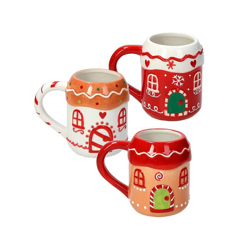 Cana 400 ml Tognana Gimger Cookie Sweet Homef, 3 modele, ceramica