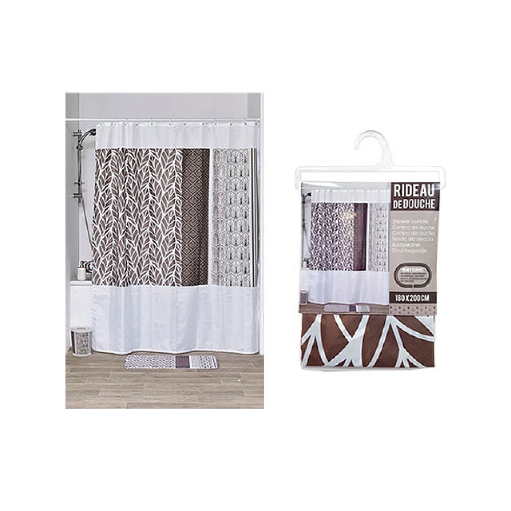 Perdea pentru dus 180X200cm Tendance Gatsby, poliester