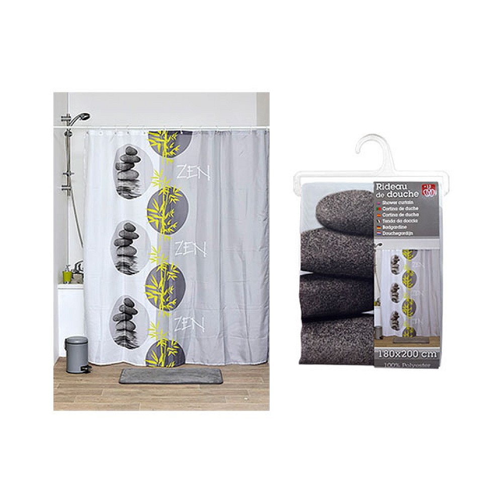 Perdea pentru dus 180X200cm Tendance Palaos, poliester