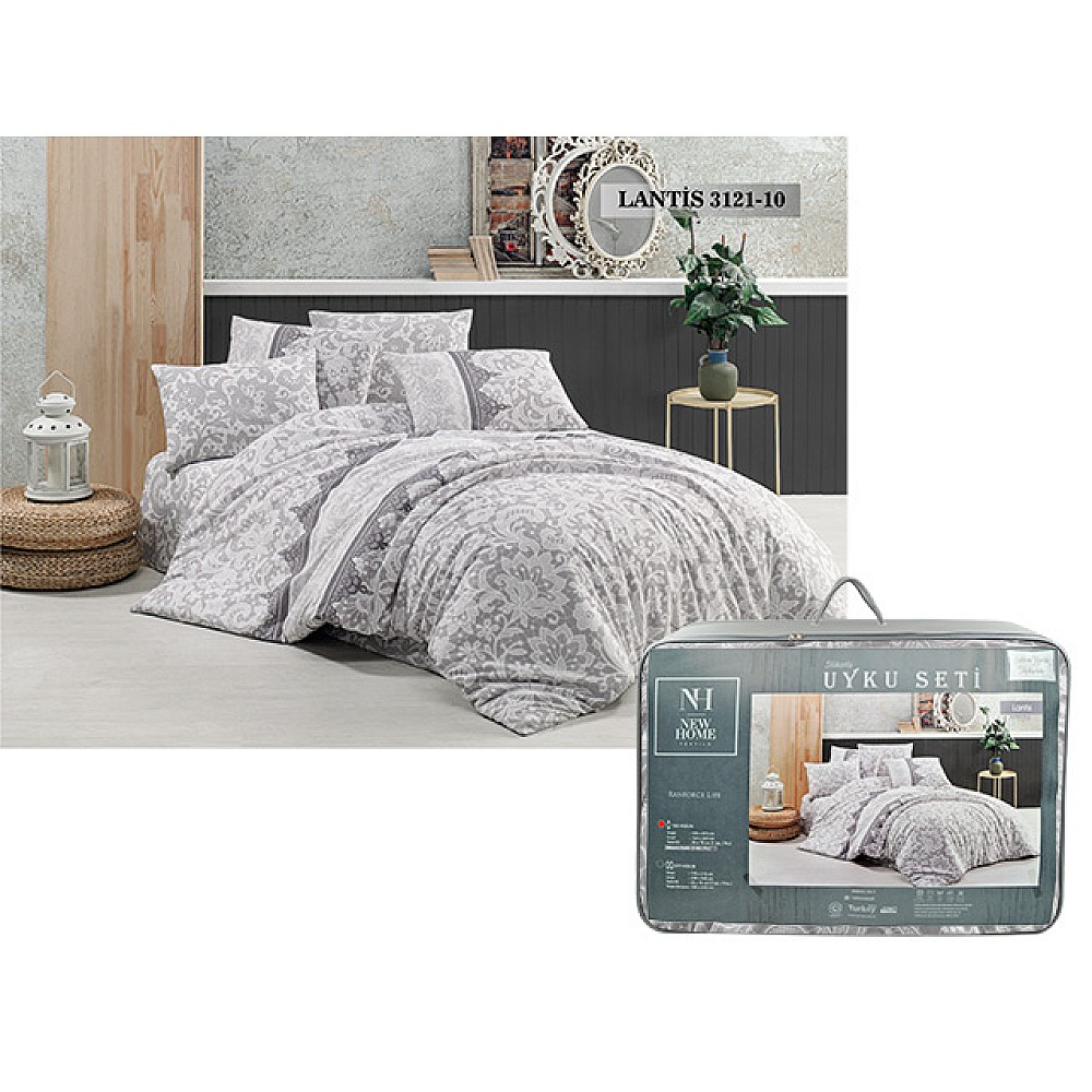 Lenjerie de pat 1pers NH Comforter Lantis cu plapuma si perna, policotton