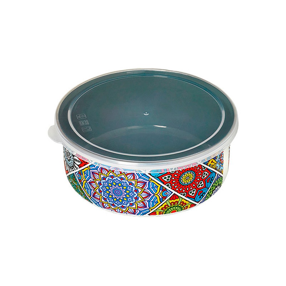 Recipient emailat Sultana 18cm, 1.8l, capac din plastic