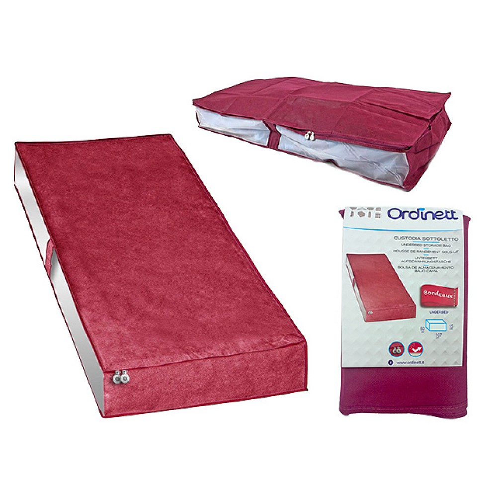 Husă de depozitare Ordinett 50X107X15cm, bordo