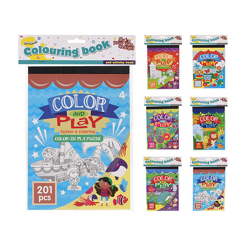 Carte de colorat, 20 foi