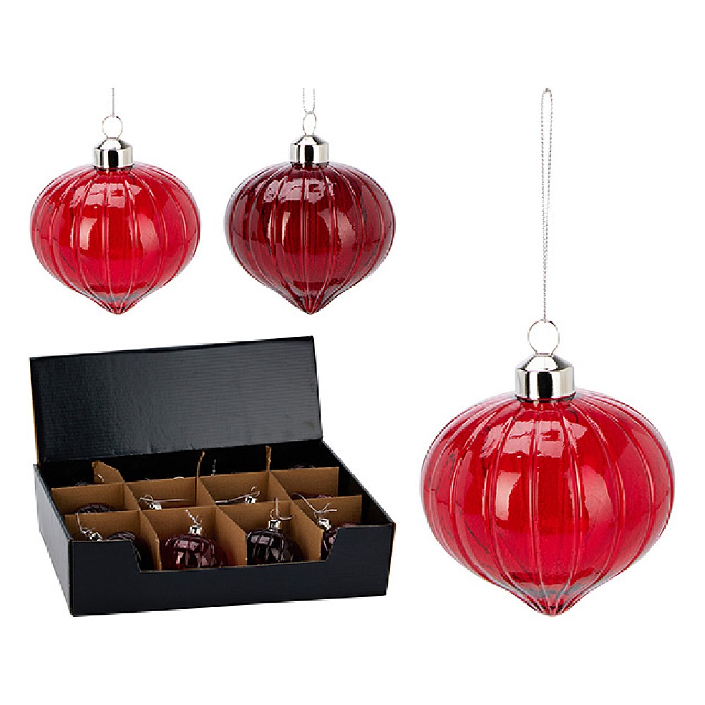 Decoratiune pentru brad din sticla 