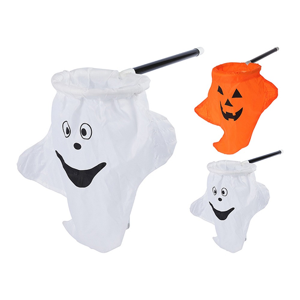 Sac pentru cadouri cu stick Halloween Fantoma 38cm