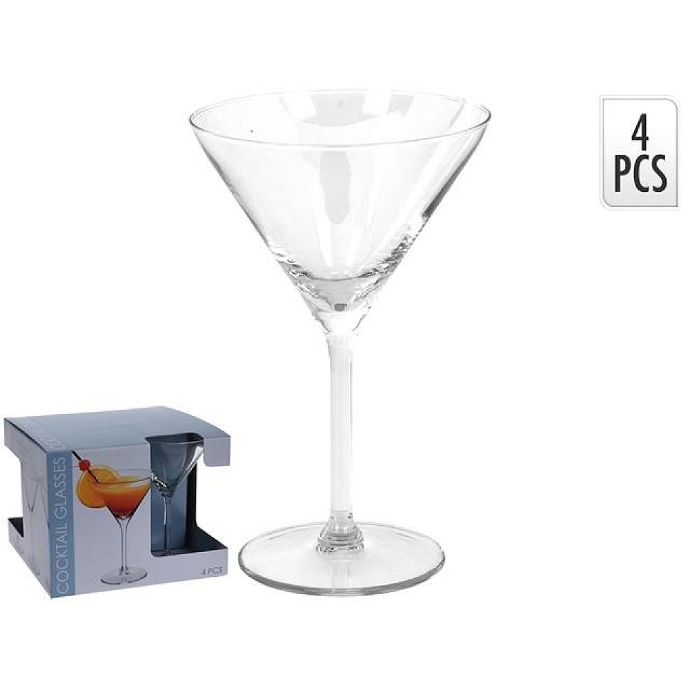 Set 4 pocale pentru martini Vinissimo 260ml