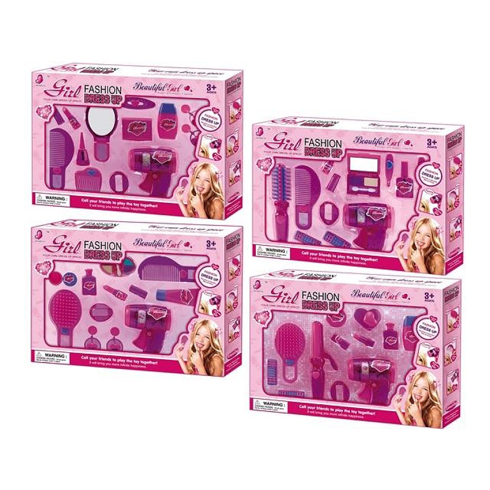 Set pentru fete cu uscator de par Fasion Girl 38X28X5.7cm