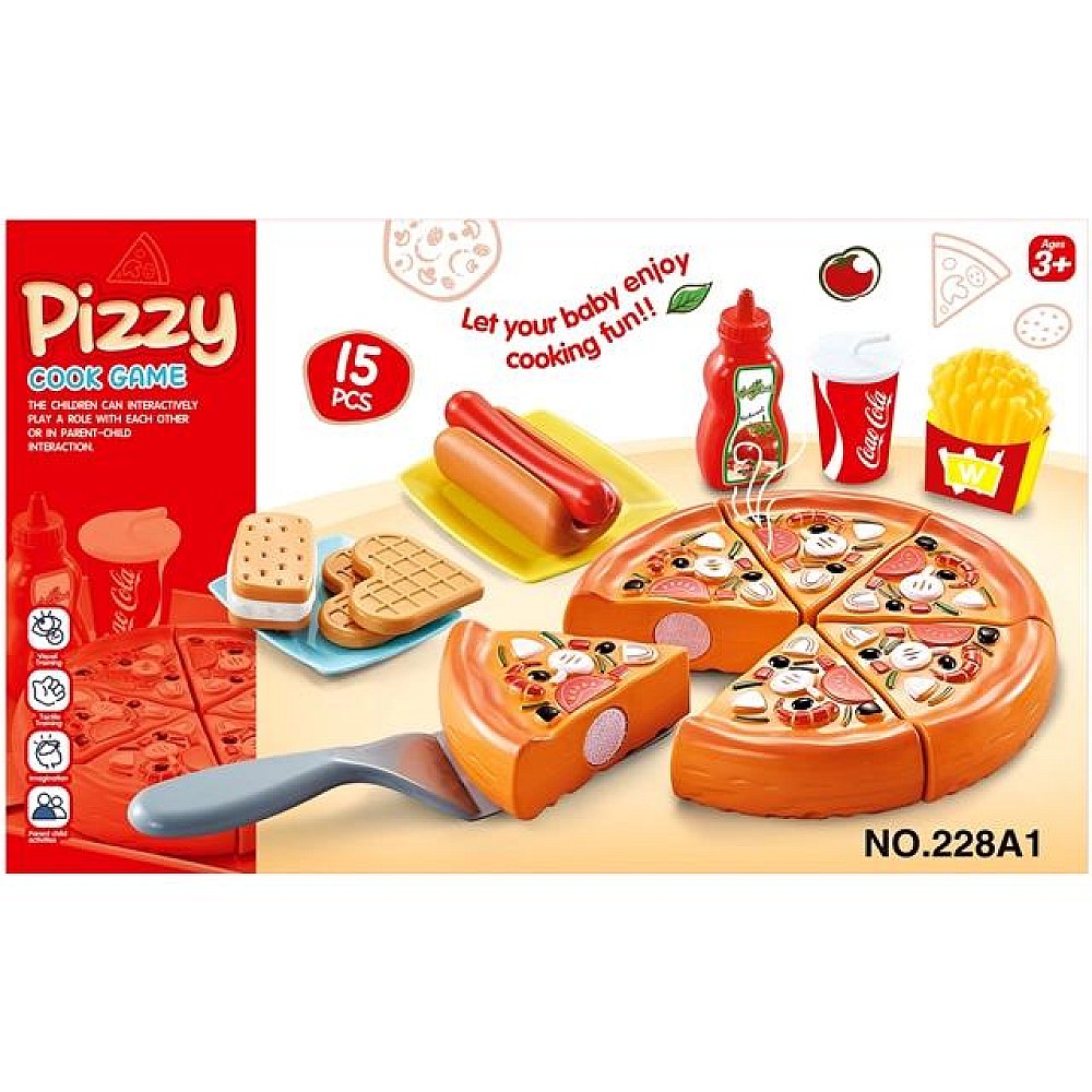 Set Fast food PIZZA