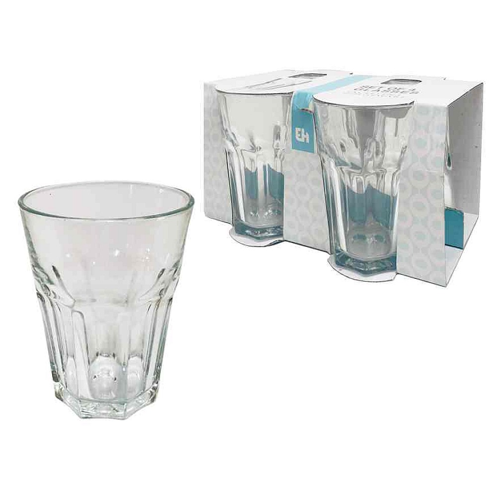 Set pahare tip Tumbler EH 4buc, 360ml, 12cm