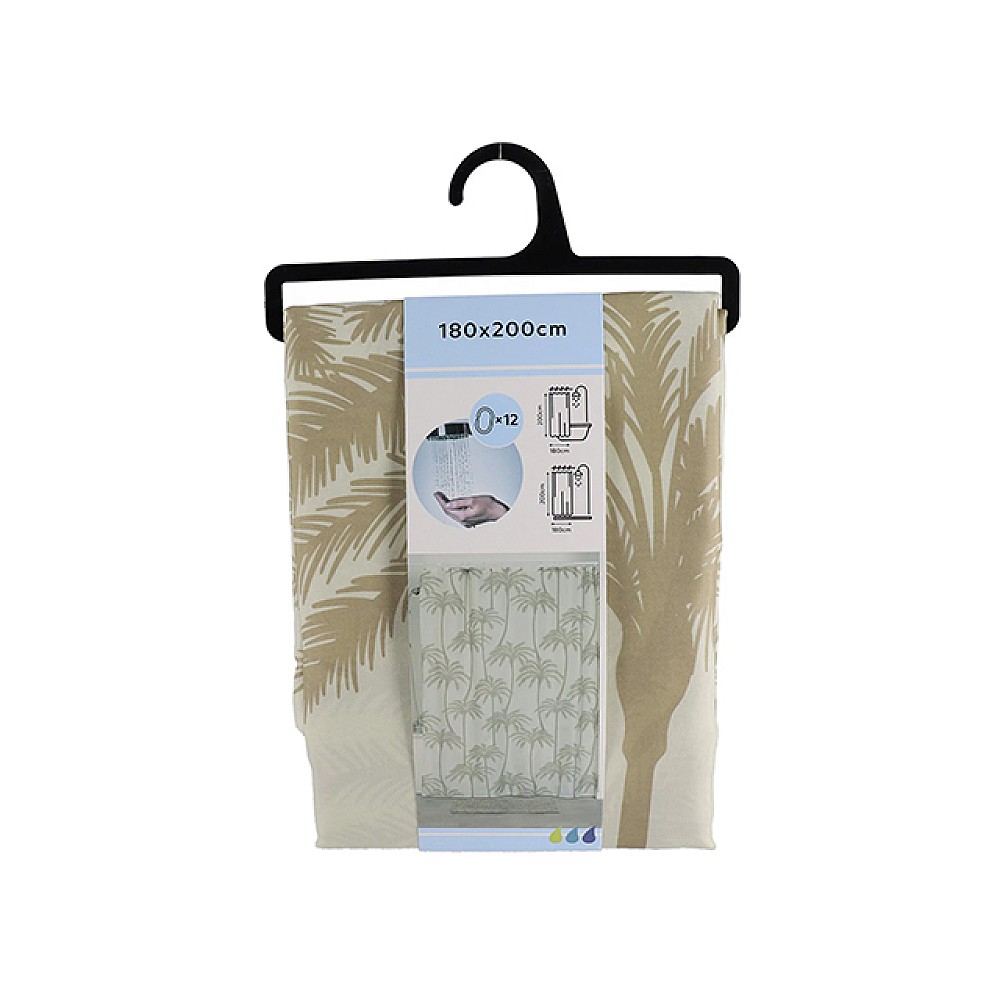 Perdea pentru dus 180X200cm Tendance Miami, poliester