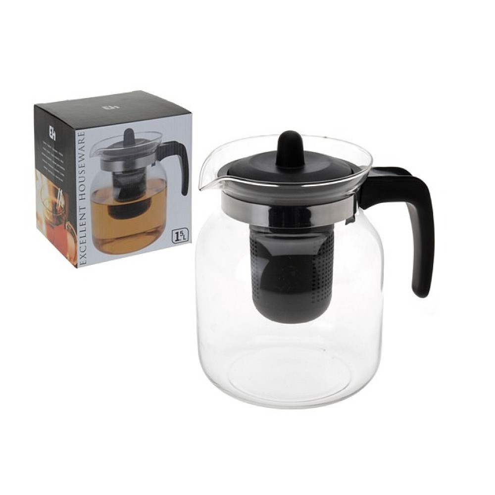 Ceainic pentru infuzie EH 1.5l din sticla