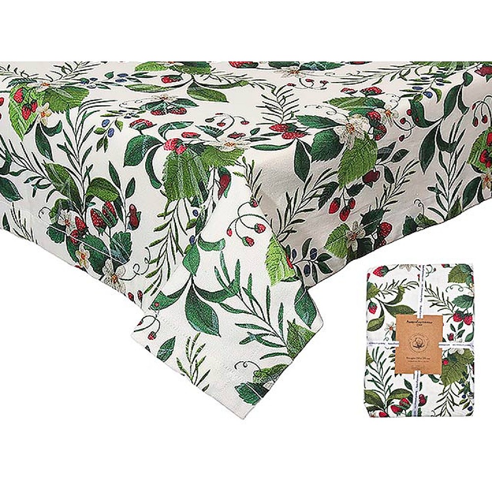 Fata de masa 150X350 cm Andrea Fontebasso Sweet Berry,100% bumbac