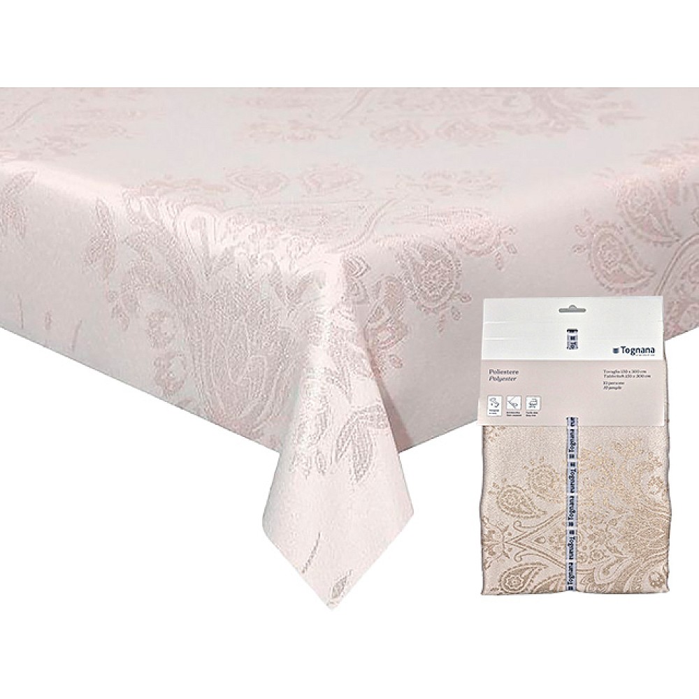 Fata de masa 150X300 cm Tognana Gold Gift, 100% poliester