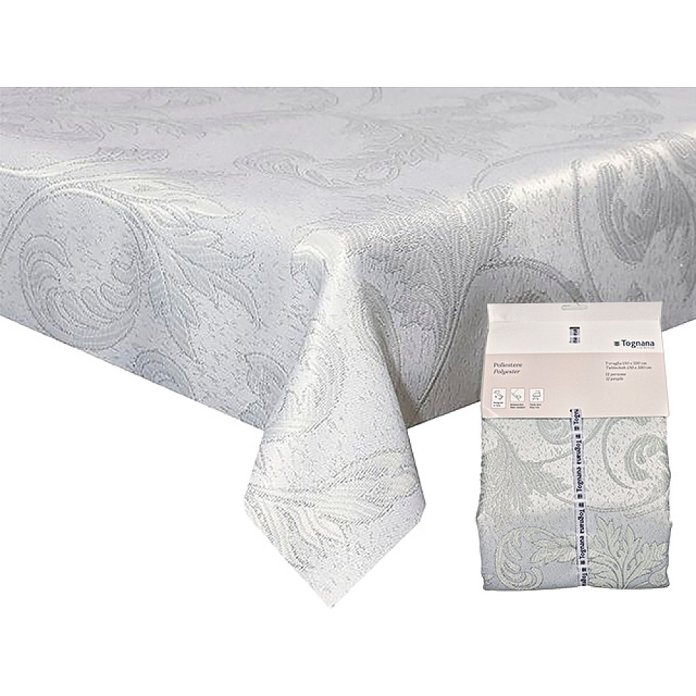 Fata de masa 150X350 cm Tognana Silver Prince, 100% poliester, hidrofuga