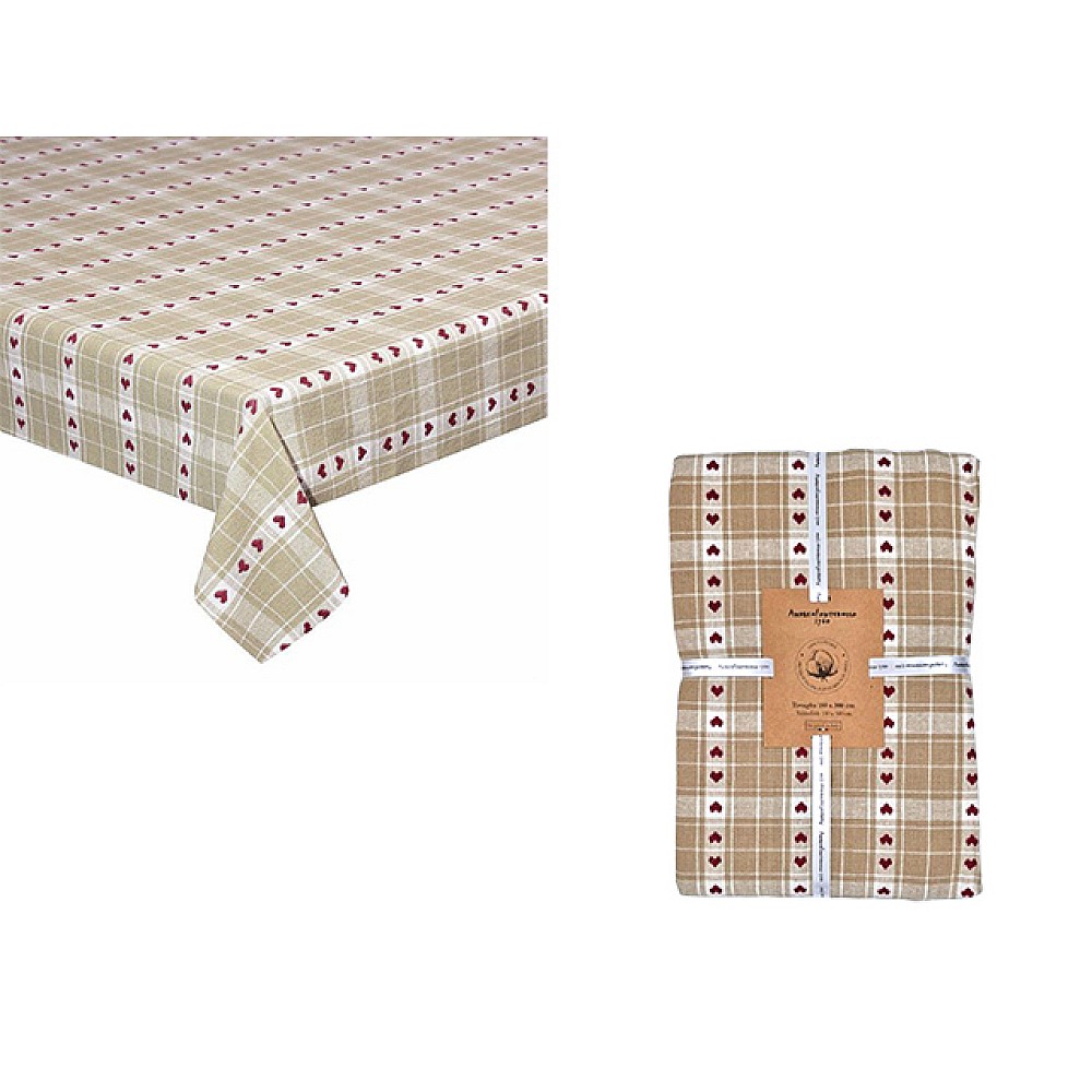 Fata de masa 150X240cm AF True Love, 100% cotton