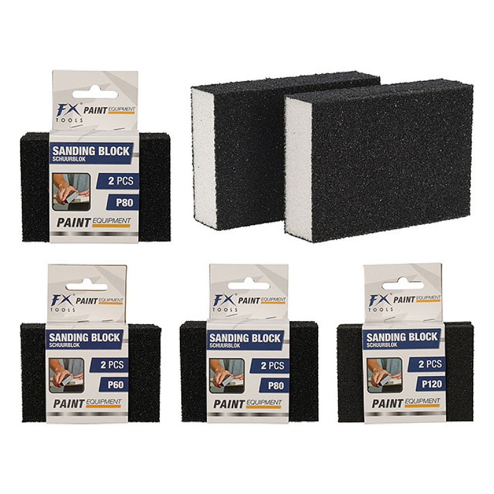 Bloc abraziv pentru slefuit 2 buc 10X2.5X7cm