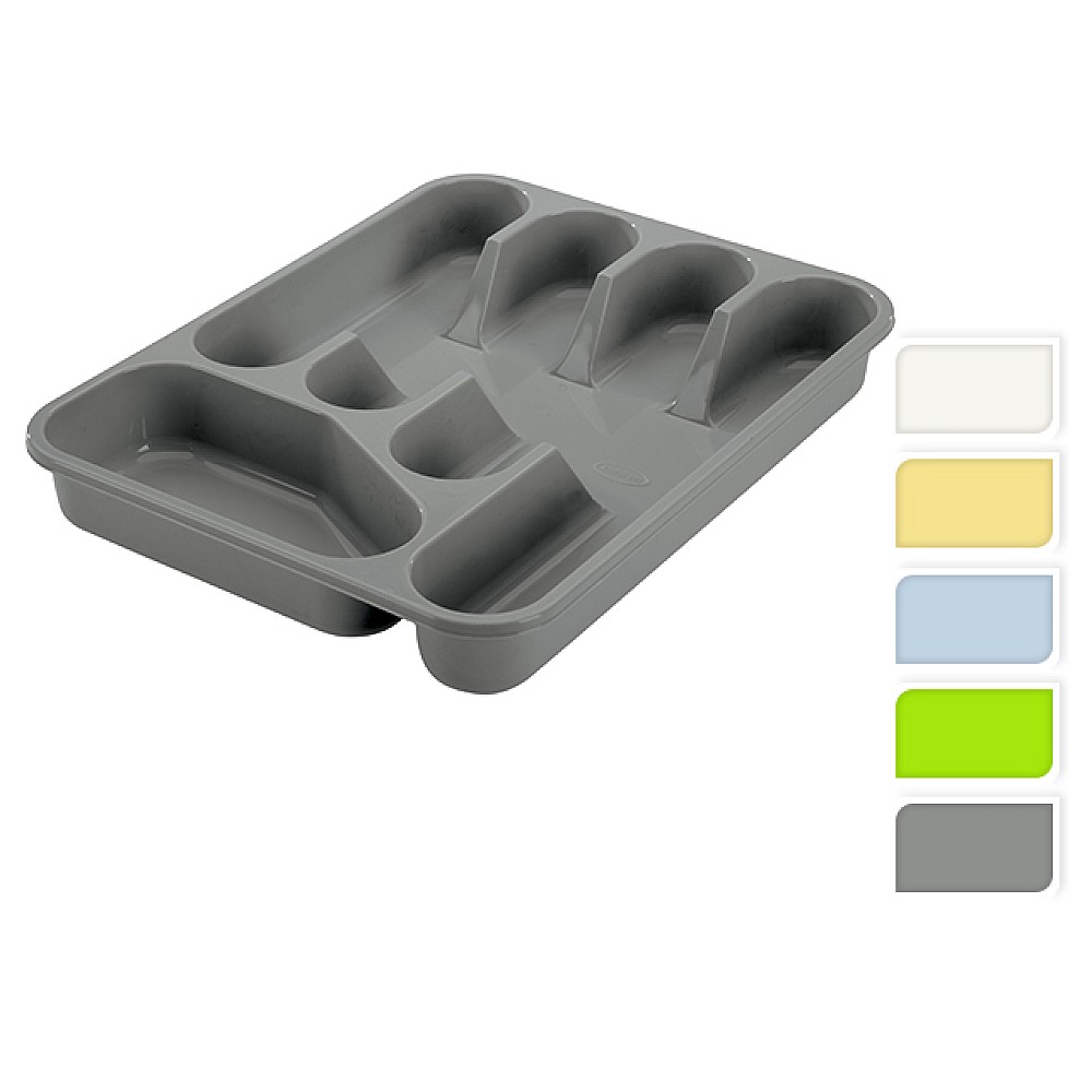 Tava pentru tacamuri Tontarelli 26.5X33.5X4.5cm, plastic
