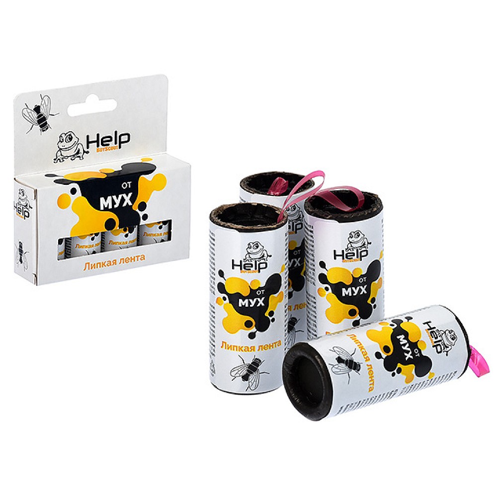 Set lente cu lipici pentru muste PG Help 4buc