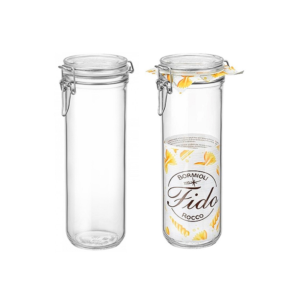 Borcan pentru pastrare/conservare Fido 1.35l, cu capac clema