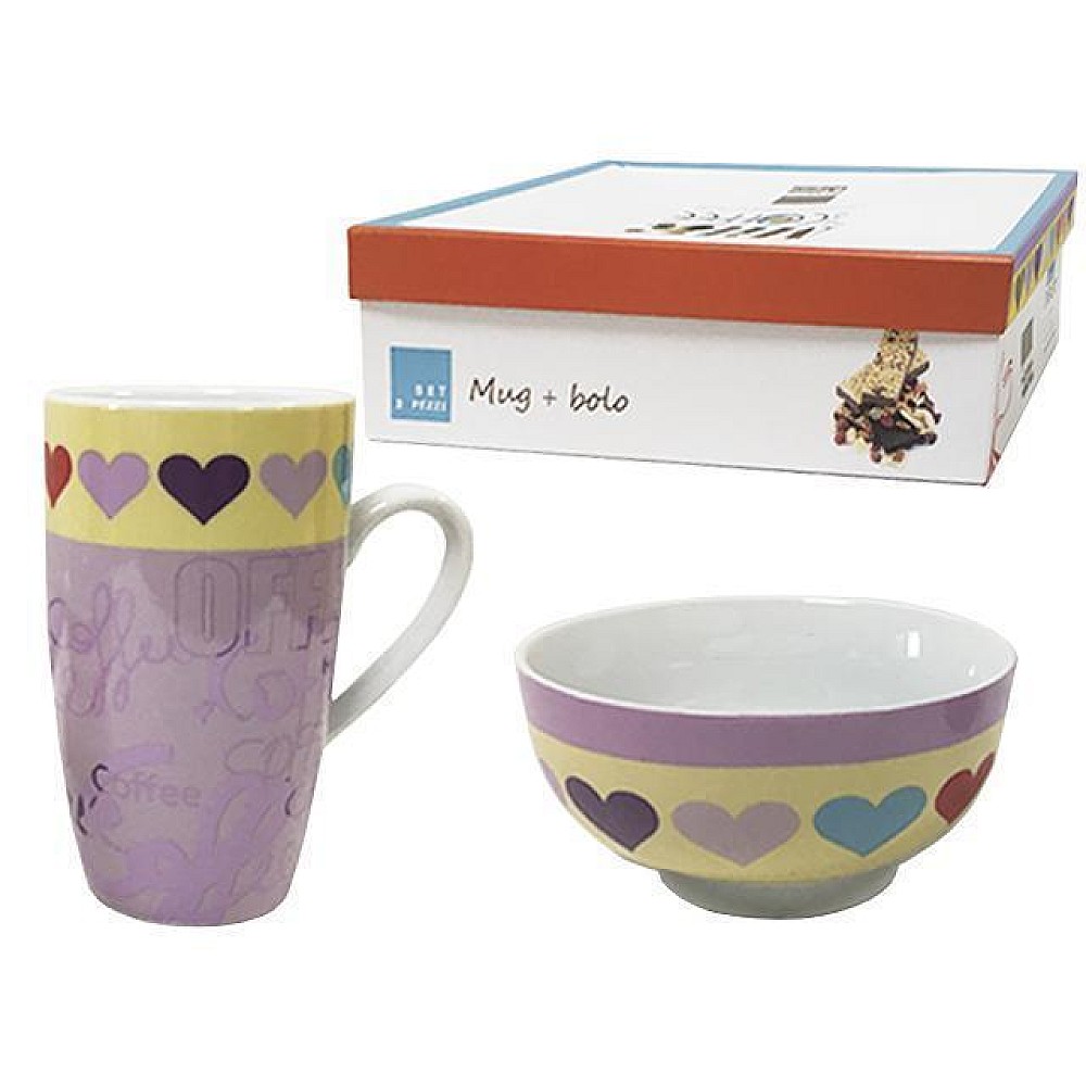 Set cana si bol Tognana Milk&Coffee, in cutie cadou
