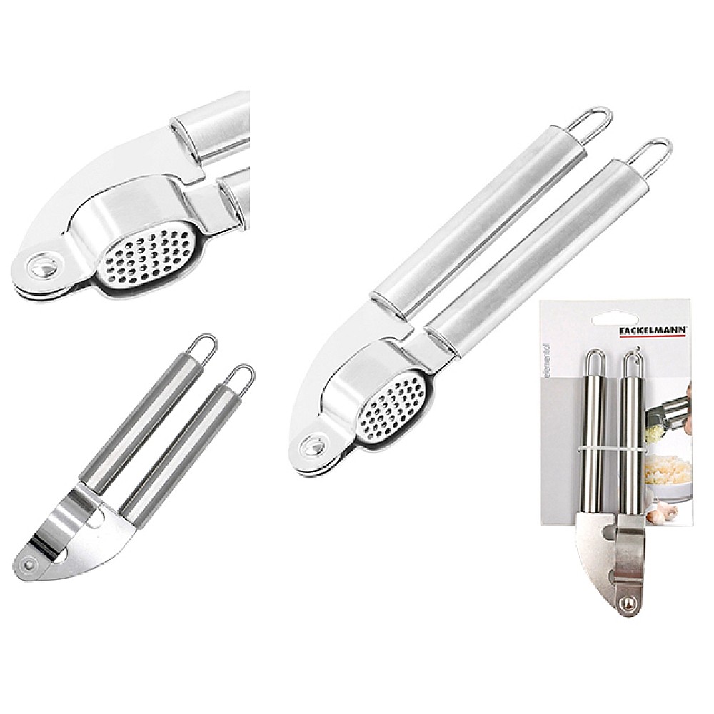 Pres pentru usturoi Elemental 18cm, otel