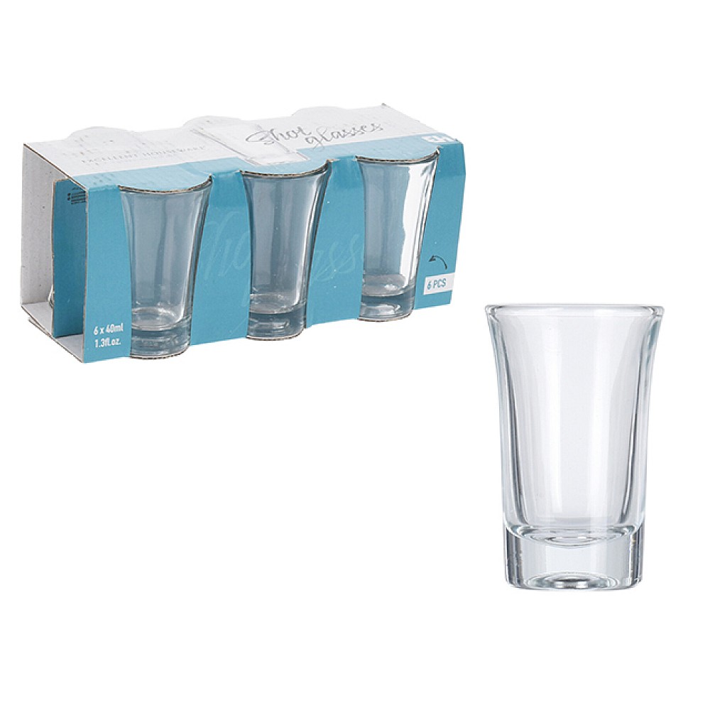 Set 6 pahare tip shot EH 40ml