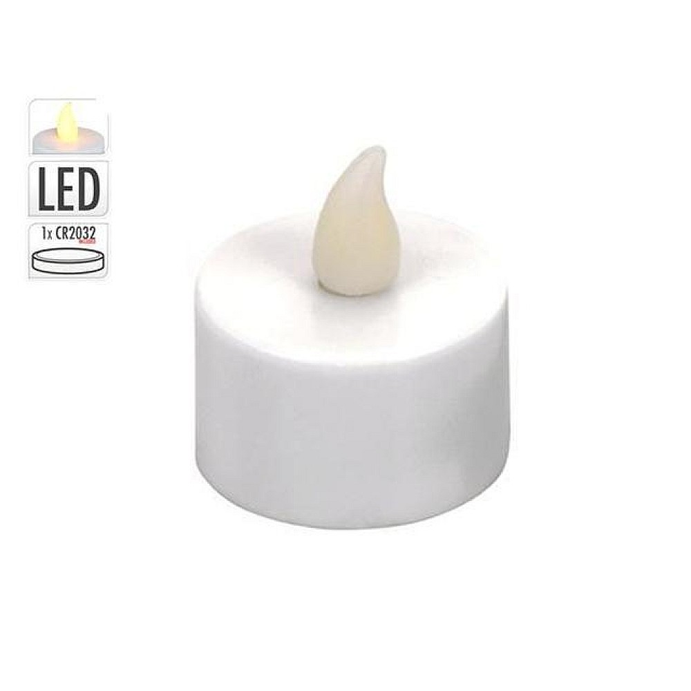 Lumanare LED 3.8cm, 60-96ore, alba