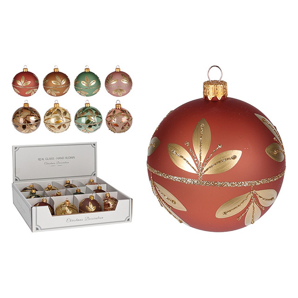 Glob pentru brad din sticla 60mm 