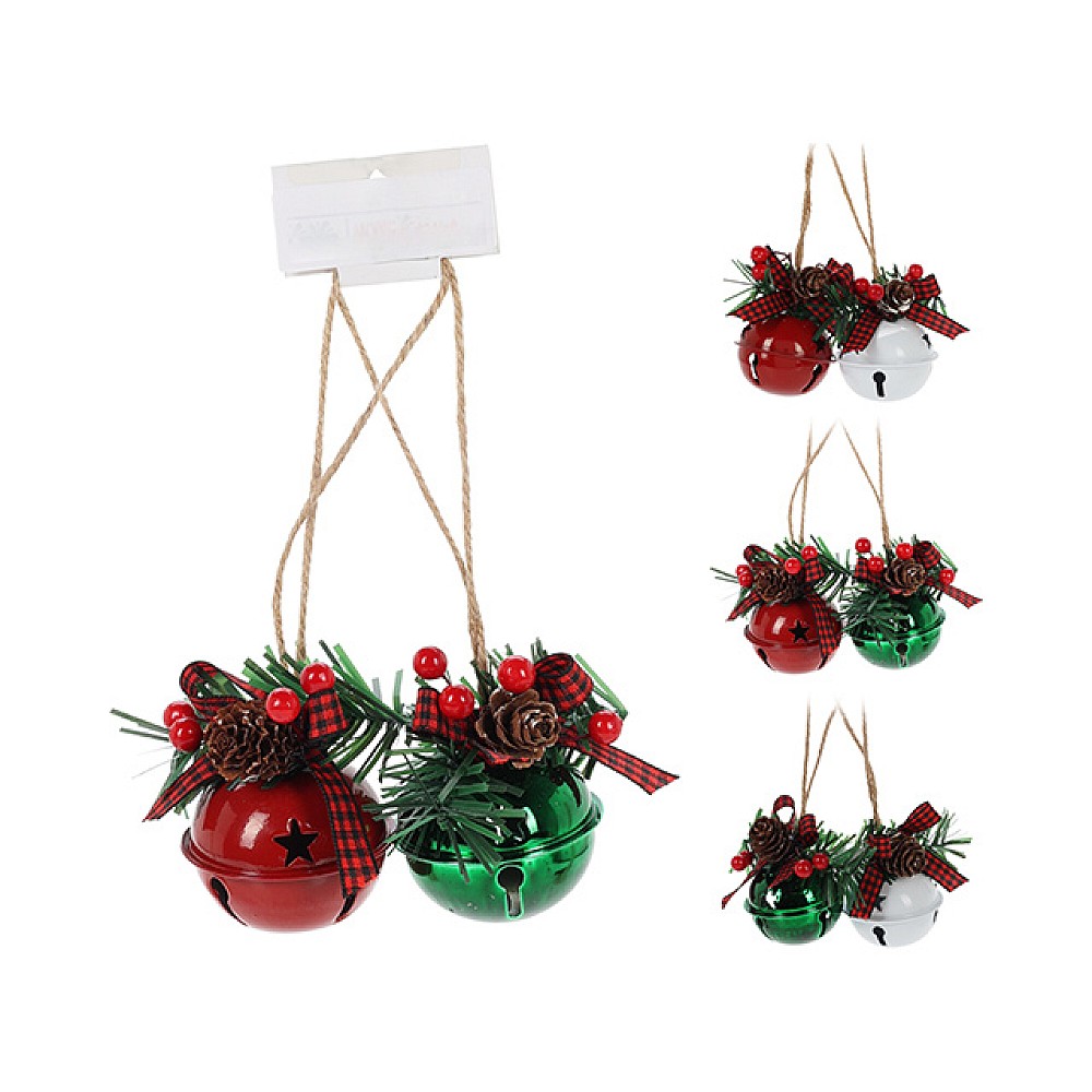 Decoratiune de Craciun cu clopotei 