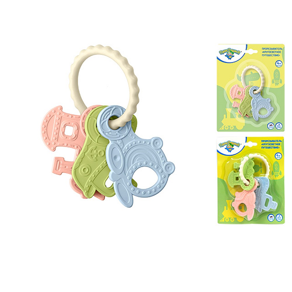 Jucarie pentru dentitie Plastiska 3buc 