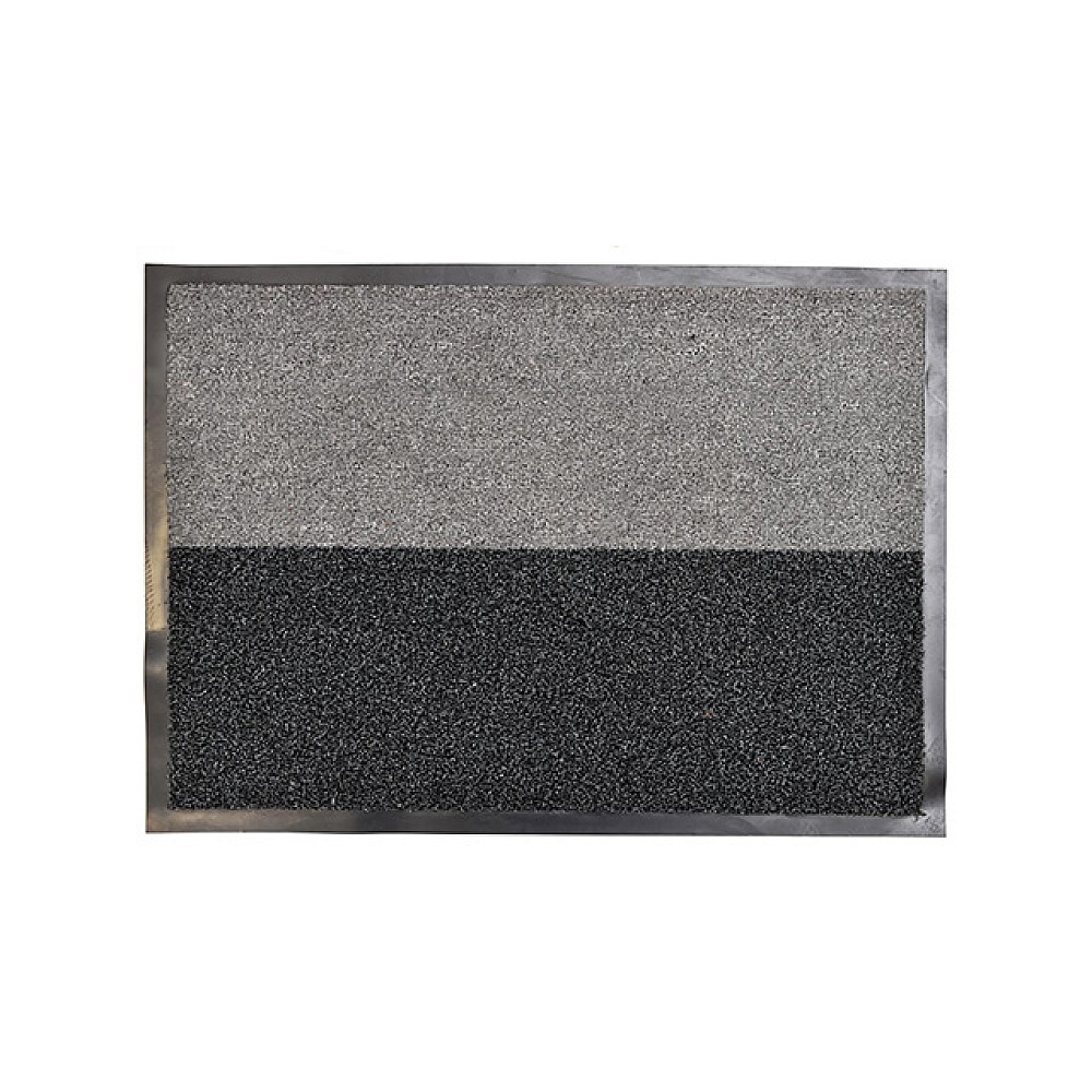 Covoras pentru antreu 50X70cm Luance Magic, PP/PVC, gri/negru